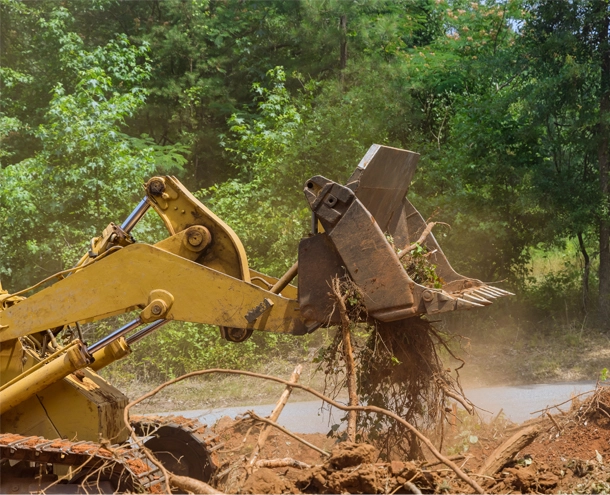 Residential Land Clearing | Holly Springs Grading