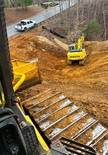 Residential Lot Grading Contractor | Holly Springs Grading